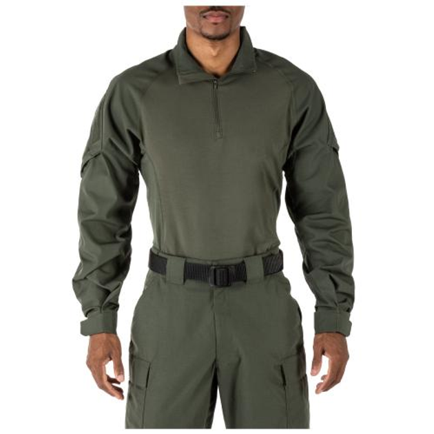 Сорочка під бронежилет 5.11 Tactical Rapid Assault Shirt 5.11 Tactical TDU Green, M (Зелений) - зображення 1