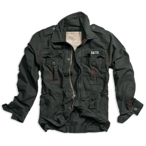 Куртка Surplus Heritage Винтаж Jacket Surplus Raw Vintage Black S (Черный) - изображение 1