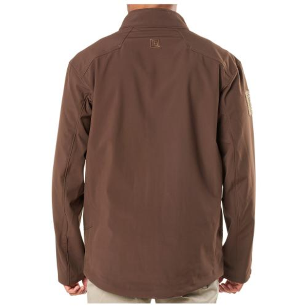 Куртка для штормовой погоды Sierra Softshell 5.11 Tactical Burnt 2XL (Сожженный) - изображение 2