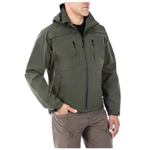 Куртка для штормовой погоды Tactical Sabre 2.0 Jacket 5.11 Tactical Moss XL (Мох) Тактическая - изображение 2