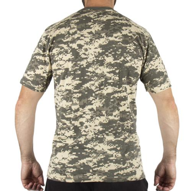 Камуфляжна футболка Sturm Mil-Tec Camouflage AT-DIGITAL S (Каммуфляж) Тактична - зображення 2