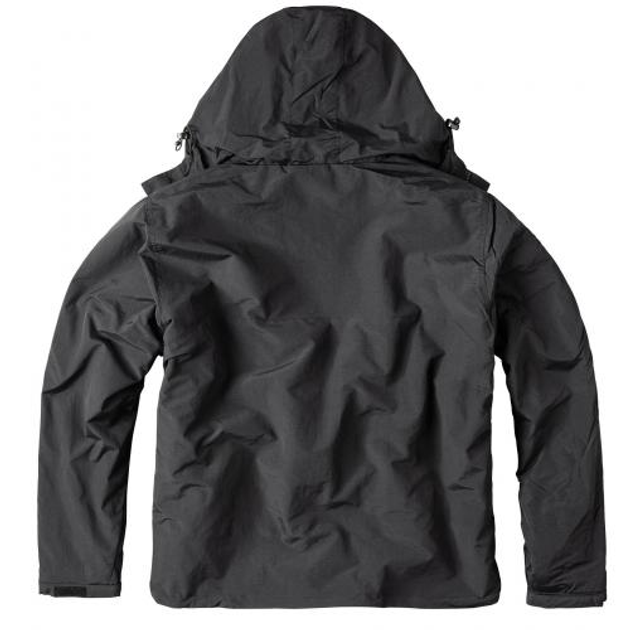 Куртка Surplus Zipper Windbreaker Raw Vintage Black 5XL (Черный) - изображение 2