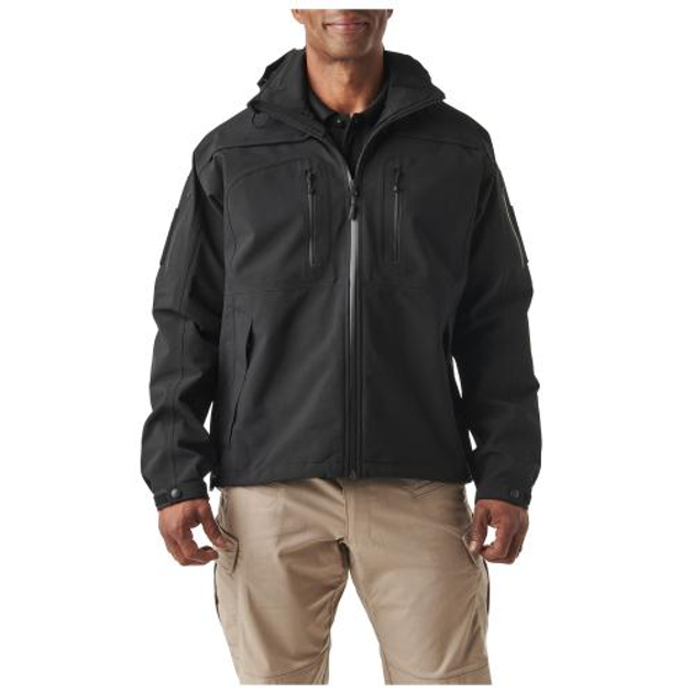 Куртка для штормової погоди Tactical Sabre 2.0 Jacket 5.11 Tactical Black 3XL (Чорний) Тактична - зображення 1