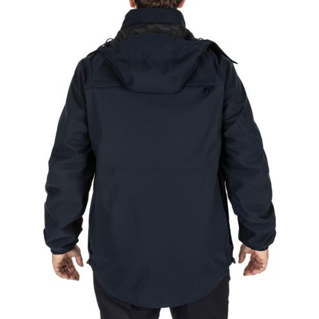 Куртка демисезонная Tactical 3-in-1 Parka 2.0 Tall 5.11 Tactical Dark Navy XL (Темно-синий) Тактическая - изображение 2