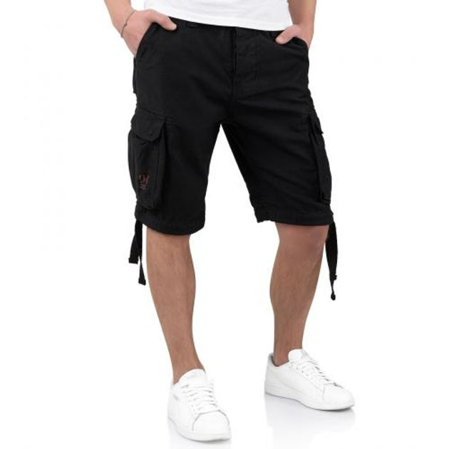 Шорты Airborne Vintage Shorts Surplus Raw Vintage Black 6XL (Черный) Тактические - изображение 2