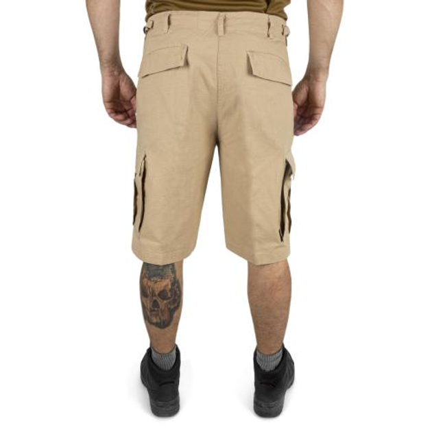 Шорти Bermuda R/S штучно зістарені Sturm Mil-Tec Khaki 3XL (Хакі) - зображення 2