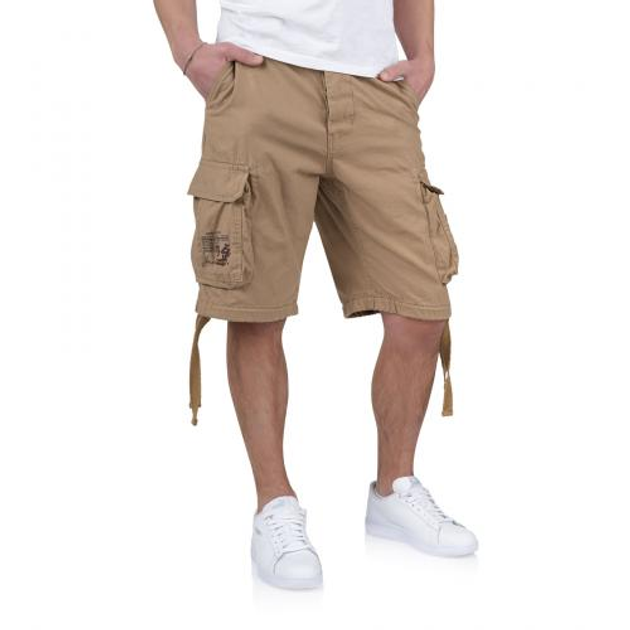 Шорти Airborne Vintage Short Surplus Raw Vintage Beige XL (Бежевий) Тактичні - зображення 1