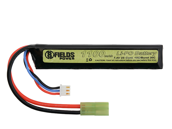 Акумулятор 8Fields LiPo 7.4V 1100mAh 15/30C - зображення 1