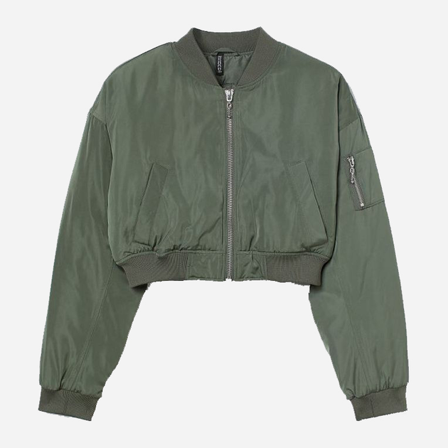 Бомбер H&M 1024843 M Оливковый (SZ2000215060262) – в интернет-магазине ...