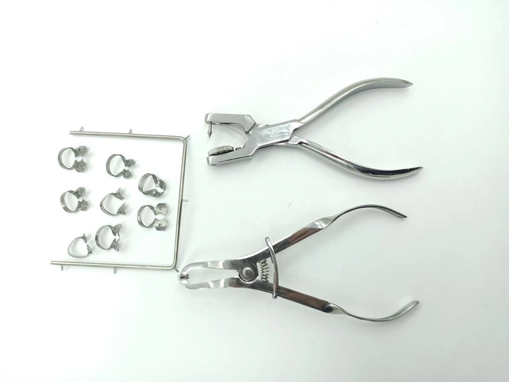 Стоматологічний набір коффердам 11 інструментів - изображение 1