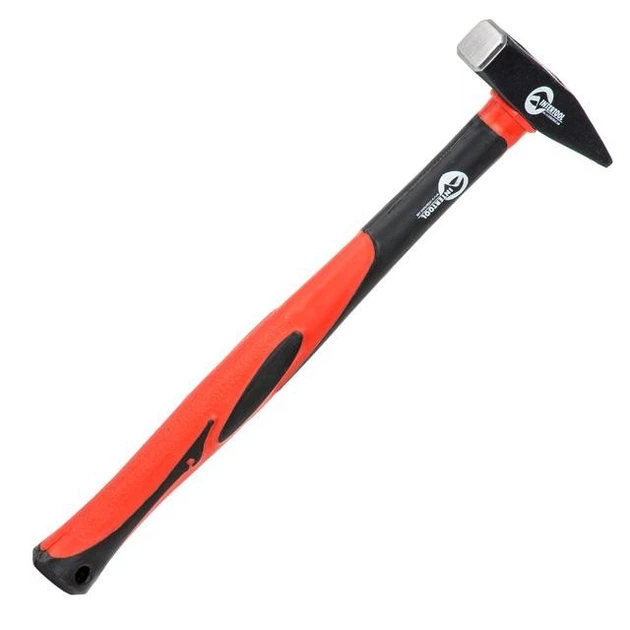 Молоток 200 г, ручка з фібергласу INTERTOOL HT-0202 - изображение 4