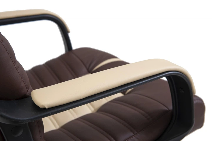 Офисное Кресло Руководителя Richman Atlant Fly 2231-2207 Подлокотник Рич Пластик М2 AnyFix Бежево-коричневый - Фото 4 Офисное Кресло Руководителя Richman Atlant Fly 2231-2207 Подлокотник Рич Пластик М2 AnyFix Бежево-коричневый - изображение 4