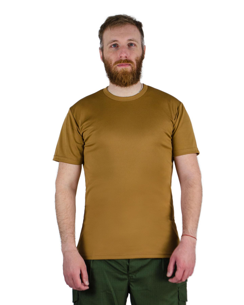 Тактична футболка кулмакс койот Military Manufactory 1009 XL (52) - зображення 1