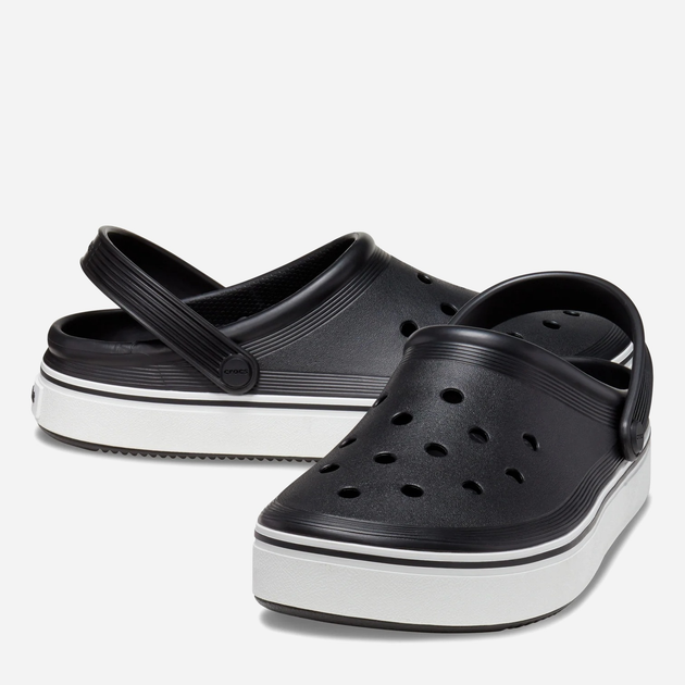 Чоловічі крокси Crocs Crocband Clean Off Court Clog 208371-001 41-42 (M8/W10) 26 см Чорні (1962652269794) - зображення 6