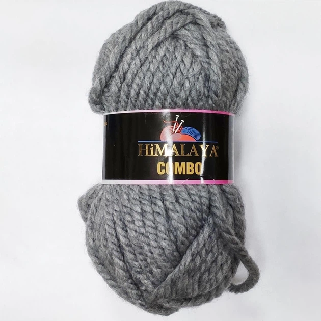 Пряжа Combo Himalaya, Серый - изображение 2