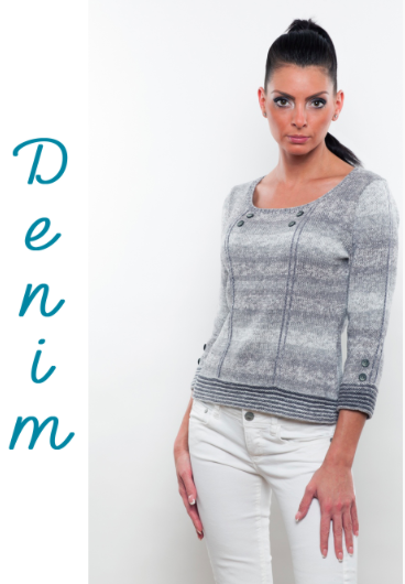 Пряжа Denim Himalaya, Бузковий - зображення 3