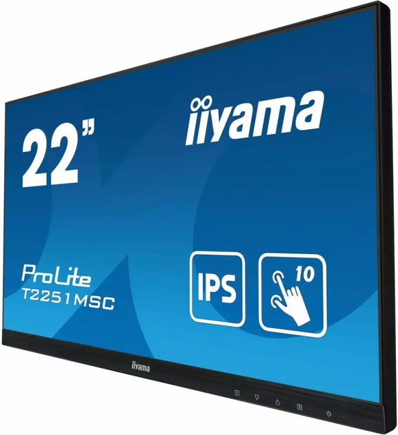Monitor 22" iiyama T2251MSC-B1 - obraz 4