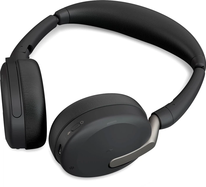 ヘッドホン Jabra Evolve2 65 Flex Наушники Jabra Evolve2 65 Flex Link380a UC Stereo Black (26699-989