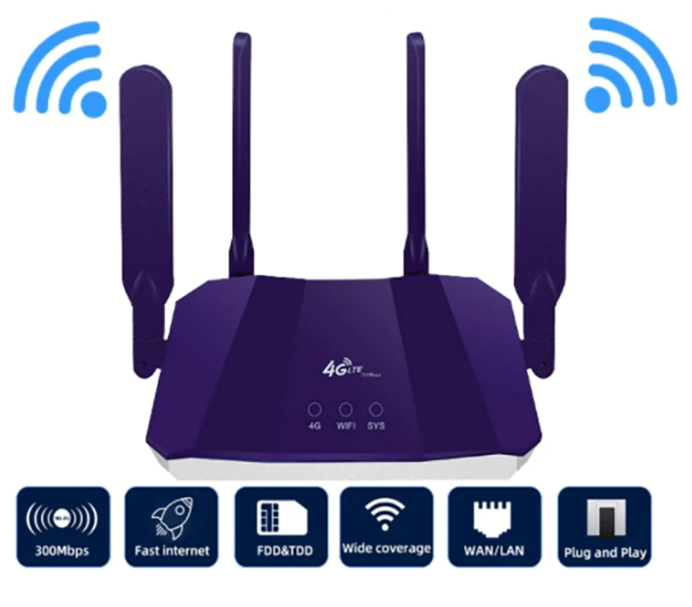 Универсальний стационарный 4G роутер WI-FI 3G/4G LTE OLAX D 621 + Подарок - 1 месяц бесплатного безлимитного интернета Киевстар - изображение 9