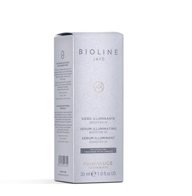Сыворотка осветляющая Бустер 10 BIOLINE JATO Primaluce Exfo&White Serum Illuminating Booster10 30 мл (PLR21030) - Фото 3 Сыворотка осветляющая Бустер 10 BIOLINE JATO Primaluce Exfo&White Serum Illuminating Booster10 30 мл (PLR21030) - изображение 3
