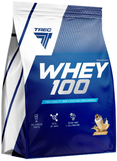 Протеїн Trec Nutrition Whey 100 2275 г Печиво (5901828348617) - зображення 1