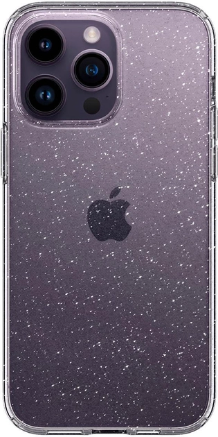 Акция на Панель Spigen Liquid Crystal Glitter для Apple iPhone 14 Pro Crystal Quartz от Rozetka