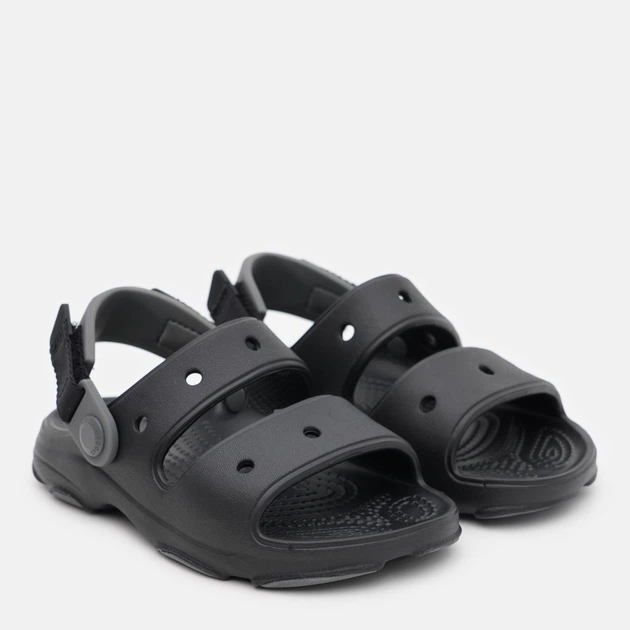 Sandały chłopięce Crocs 207707-BLACK 32-33 Czarne (191448975507) - obraz 2