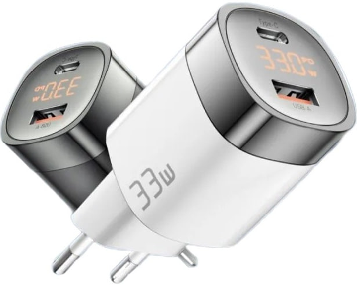 Зарядное устройство Essager GaN Digital Display Travel Charger 33W ...