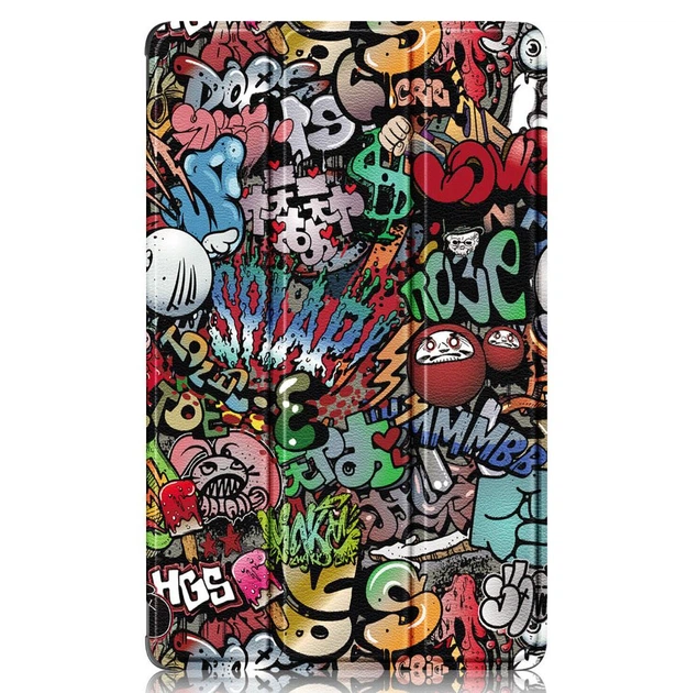 Чохол Primolux Slim для планшета Lenovo Tab M9 TB-310 - Graffiti - зображення 2