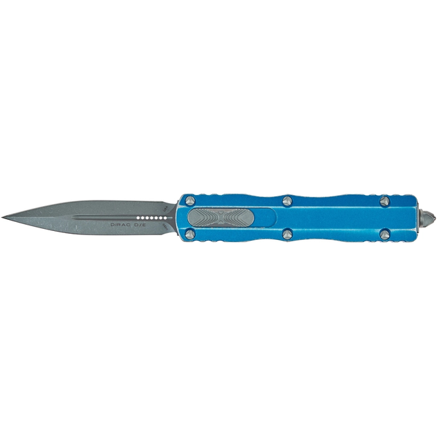 Нож Microtech Dirac Double Edge Stonewash Distressed Blue (225-10DBL) - изображение 1