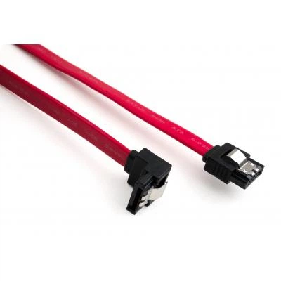 Кабель для передачи данных SATA 0.45m corner Vinga (VCPSATA45CN) - Фото 1 Кабель для передачи данных SATA 0.45m corner Vinga (VCPSATA45CN) - изображение 1
