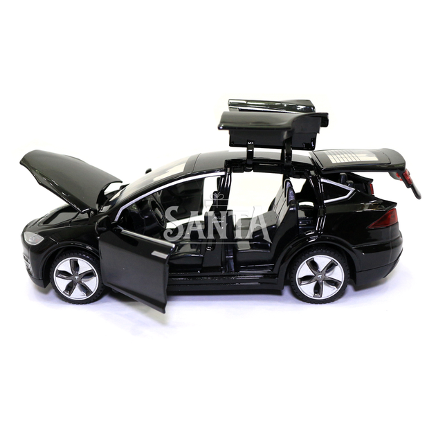 Машинка металлическая Tesla «AutoExpert» Тесла черный свет звук 15*5*7 см (42114W) - зображення 8