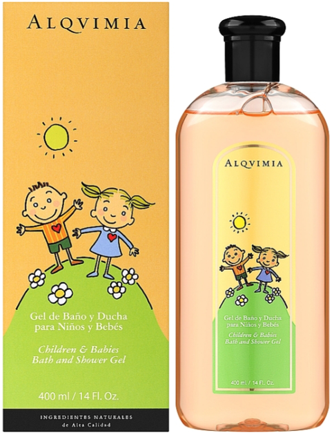 Гель для душу Alqvimia Children And Babies Bath And Shower Gel 400 мл (8420471011008) - зображення 1