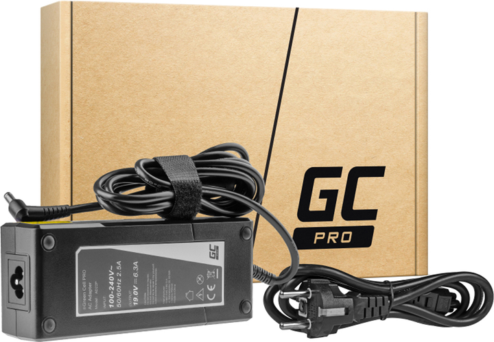 Блок живлення Green Cell PRO для ноутбука Asus G56, G60, K73 19V 6.3A 120W (AD22P) - зображення 5