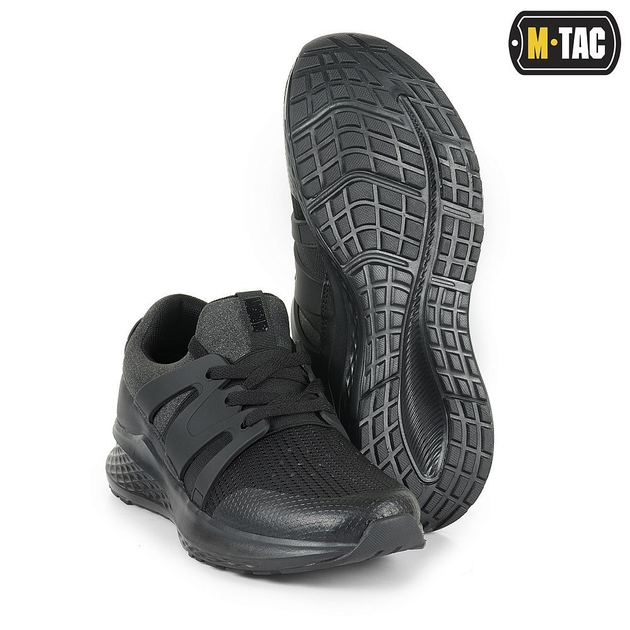 Профессиональные мужские кроссовки идеальный выбер для активного образа жизни и тренировок М-Тас TRAINER PRO VENT GEN.II черные 41 размер - изображение 1