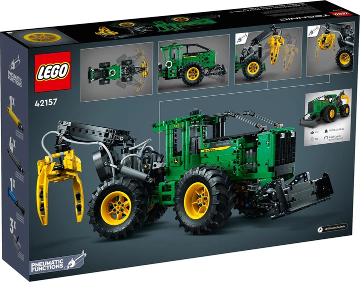 Lego Technic Трелевочный трактор «John Deere» 948L-II 42157