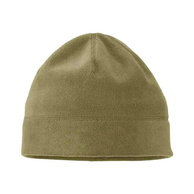 Тактична зимова шапка для армії зсу Армійська тепла флісова шапка універсальний бежевий - зображення 1