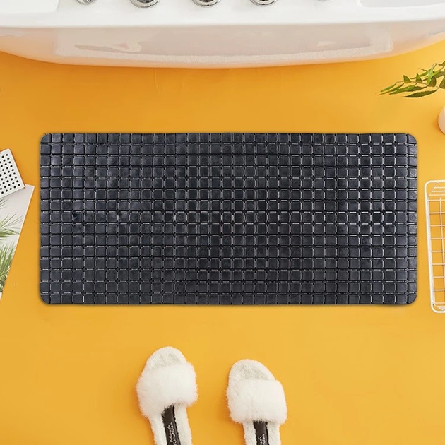Силиконовый коврик для ванной и душа с присосками Bathlux ...