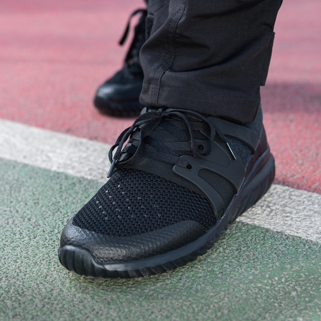 Мужские тактические кроссовки летние M-Tac размер 44 (28 см) Черный (Trainer Pro Vent Black) - изображение 2