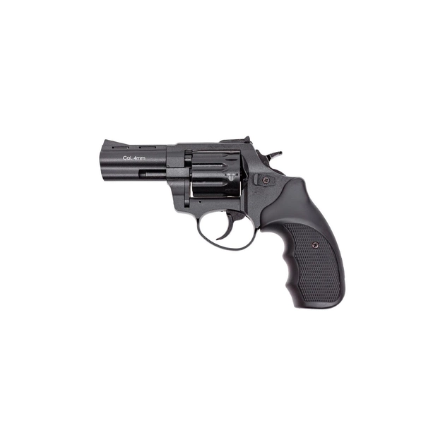 Револьвер под патрон Флобера Stalker S Black 3". Барабан - силумин (ZST3B) - изображение 1