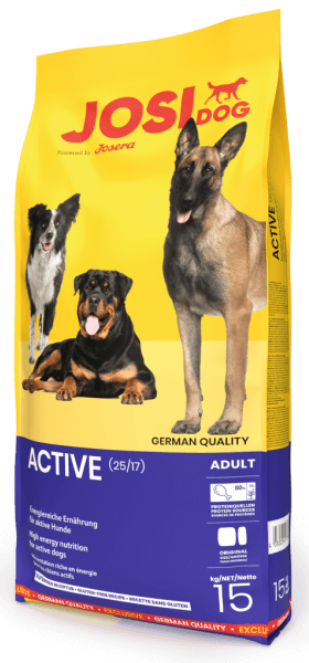 Сухой корм JosiDog Active 15 кг - Фото 1 Сухой корм JosiDog Active 15 кг - изображение 1