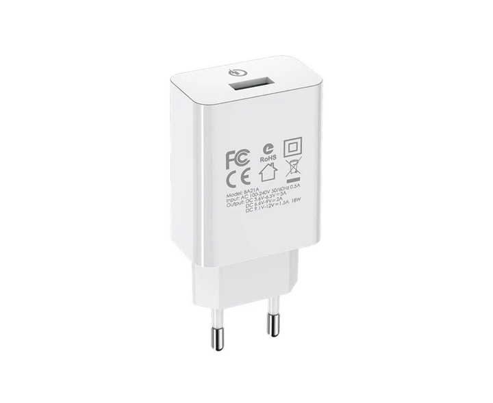 Блок питания быстрого заряда Borofone BA21A 18w usb - изображение 5