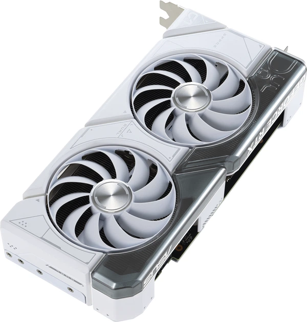 Видеокарта ASUS PCI-Ex GeForce RTX 4070 Dual White OC Edition 12GB