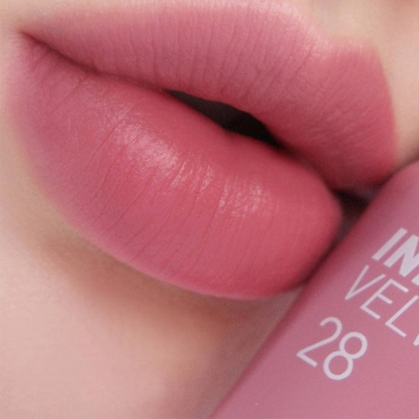 Тинт PERIPERA INK THE VELVET #028 MAUVEFUL NUDE матовый розовый нюд для губ, 4 г - Фото 2 Тинт PERIPERA INK THE VELVET #028 MAUVEFUL NUDE матовый розовый нюд для губ, 4 г - изображение 2
