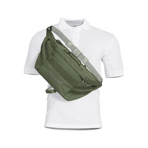 Плечова сумка Pentagon Telamon Bag K16108 Оліва (Olive) - зображення 1