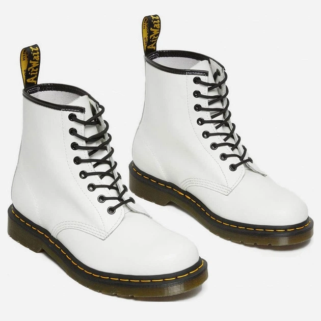 Жіночі черевики високі Dr. Martens 11822100 38 (7US) 24.5 см Білі (800090908435) - зображення 2