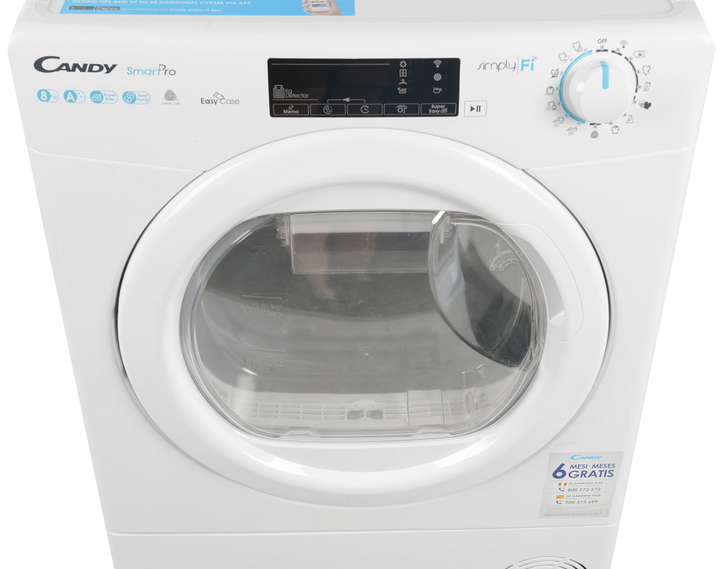 Сушильна машина Candy CSOE H8A2TE-S (8кг) - изображение 4