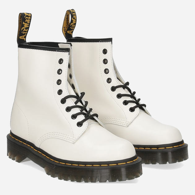 Glany damskie skórzane na platformie Dr. Martens 1460 Bex 26499100 39 (8US) 24.5 cm Białe (190665392333) - obraz 2