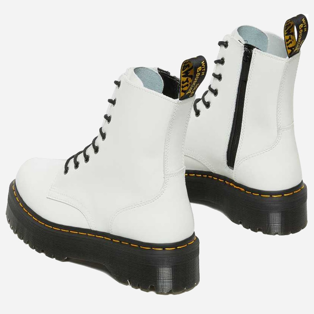 Glany damskie skórzane Dr. Martens Jadon 15265100 36 (5US) 22 cm Białe (883985635357) - obraz 4