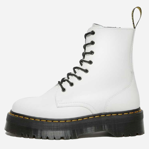 Glany damskie skórzane Dr. Martens Jadon 15265100 37 (6US) 23 cm Białe (883985635364) - obraz 3